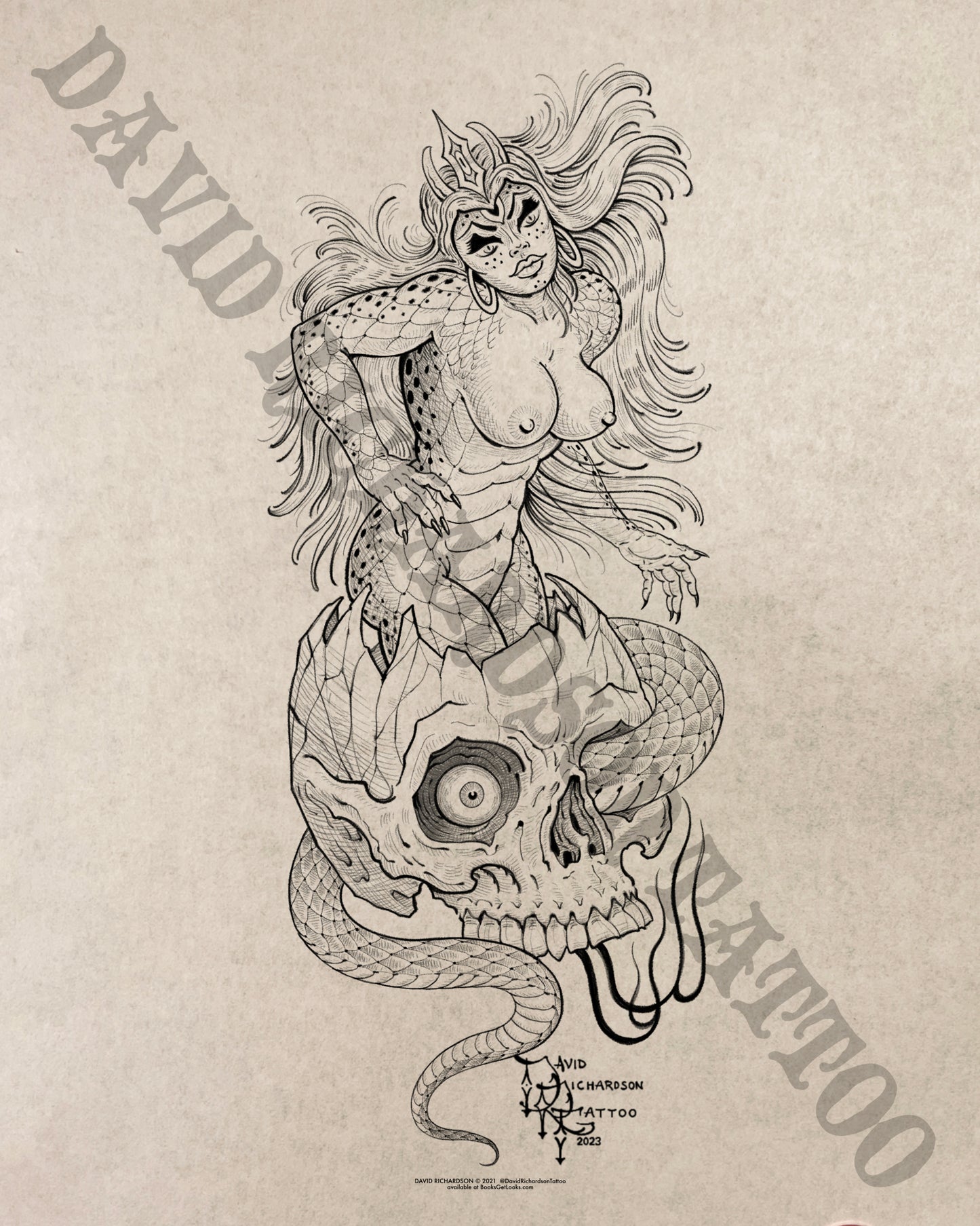 COBRESS SKULL BUSTER •FRAMED•