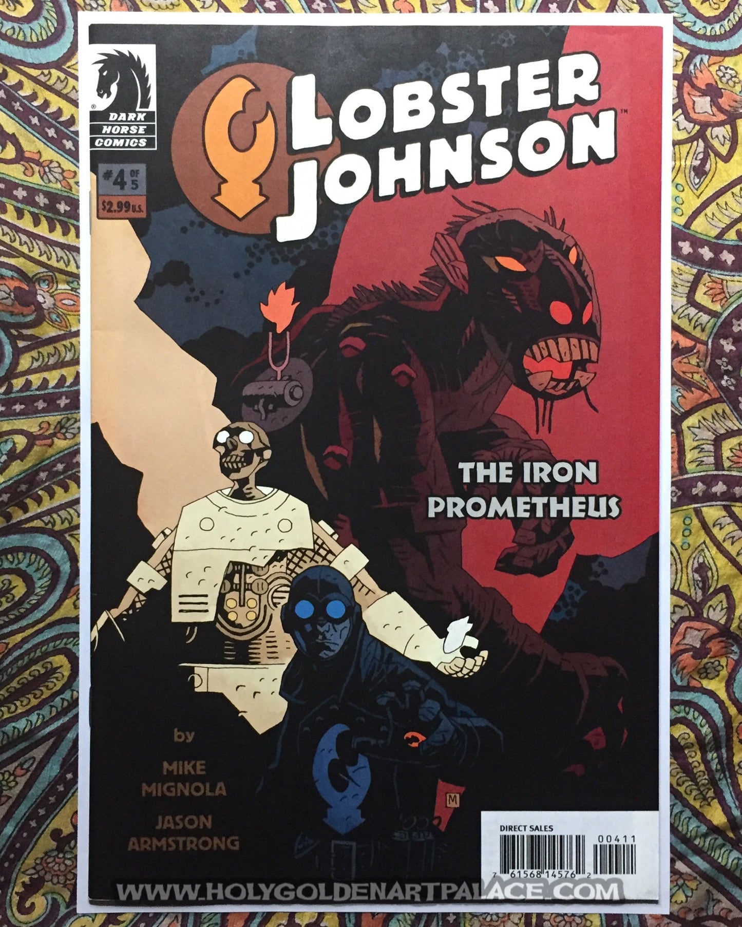 Lobster Johnson: The Iron Prometheus #4 <COMIC20F>