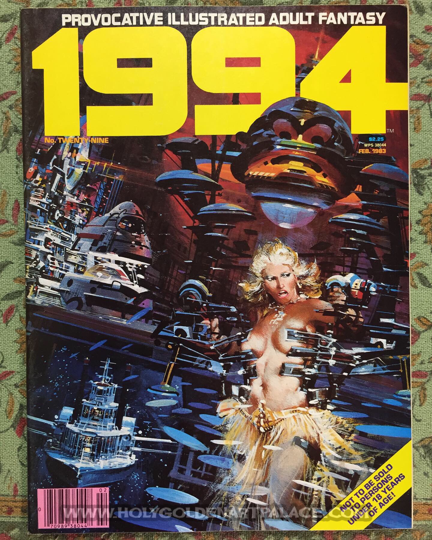 1994 # 29 Warren Magazine FEB 1983 Twenty-nine <HBBMAG20>