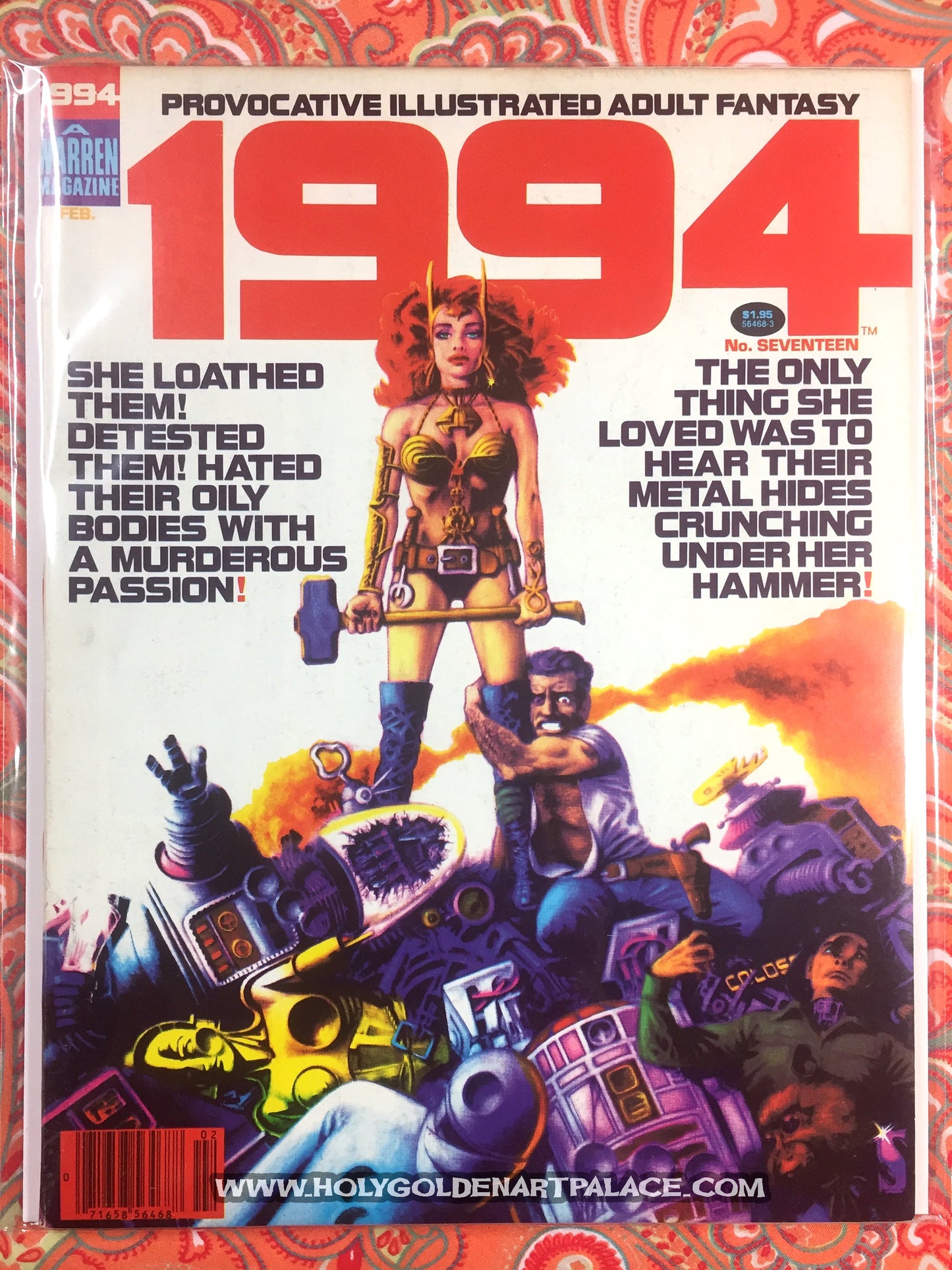 1994 # 17 Warren Magazine FEB 1981 Seventeen <HBBMAG20>