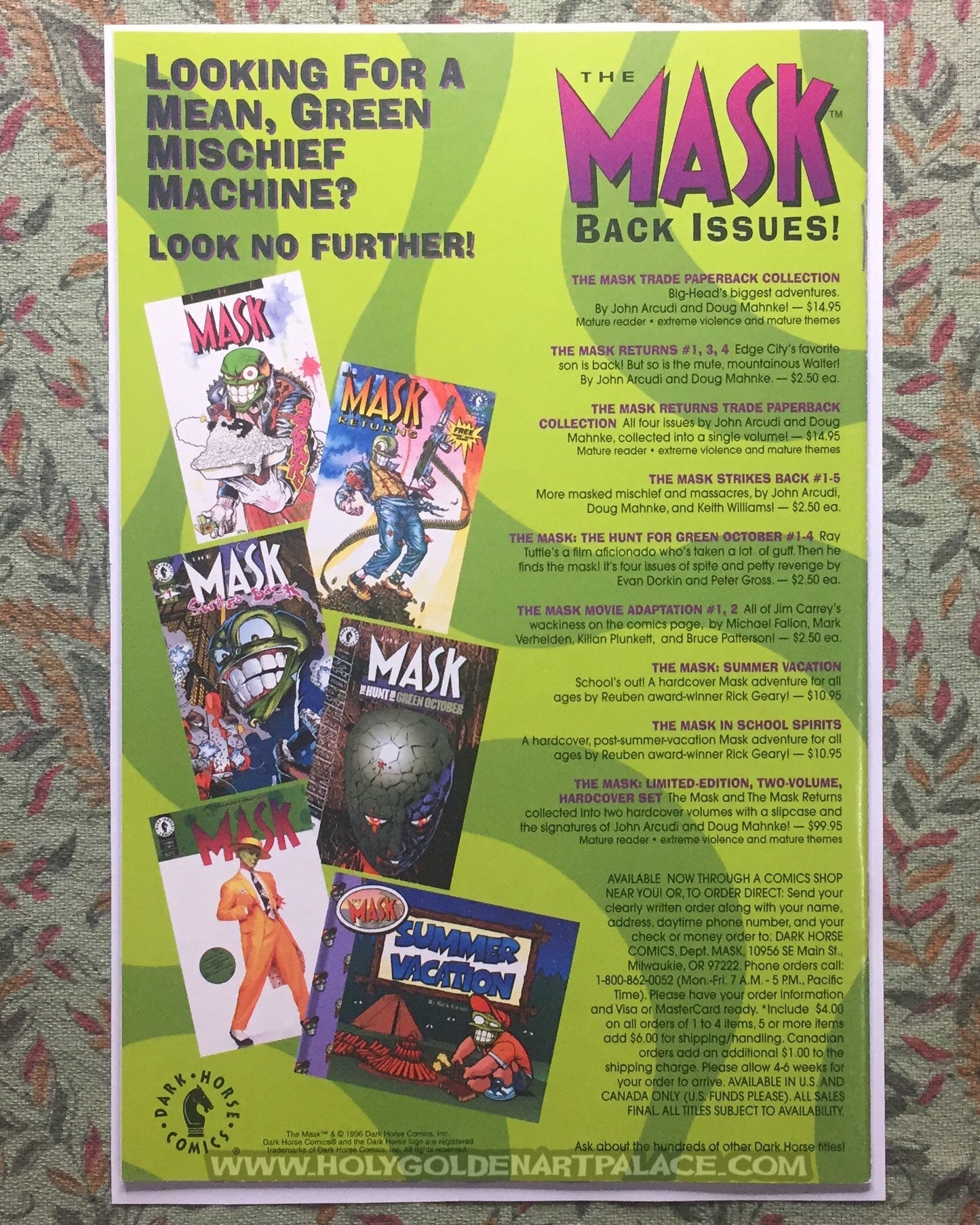 The Mask: Southern Discomfort #3 <COMIC20F>