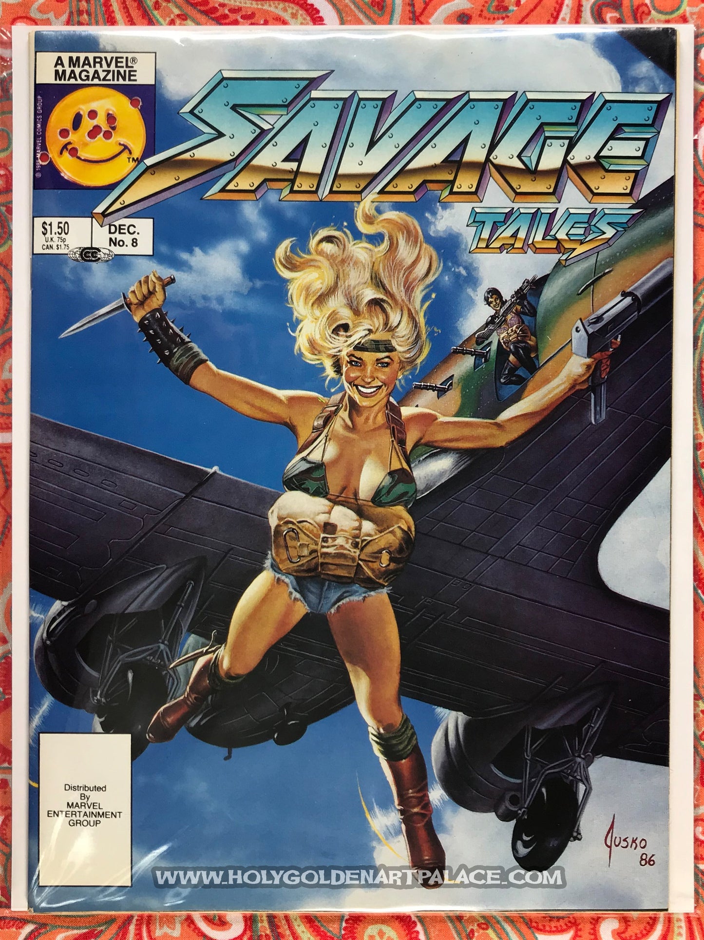 SAVAGE TALES VOL. 2 # 8 MARVEL MAGAZINE DEC 1986 NO. 8 <HBBMAG20>