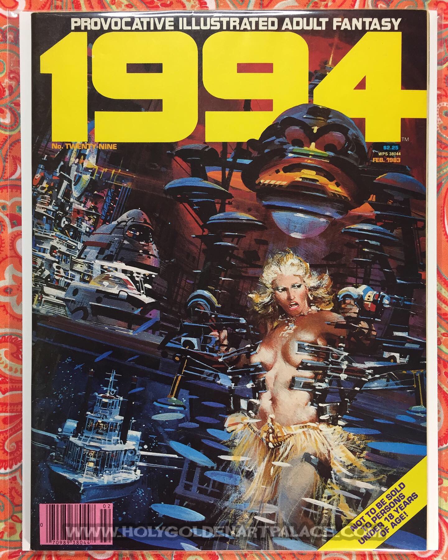 1994 # 29 Warren Magazine FEB 1983 Twenty-nine <HBBMAG20>