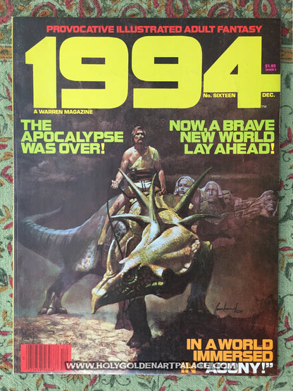 1994 # 16 Warren Magazine  DEC 1980 Sixteen <HBBMAG20>