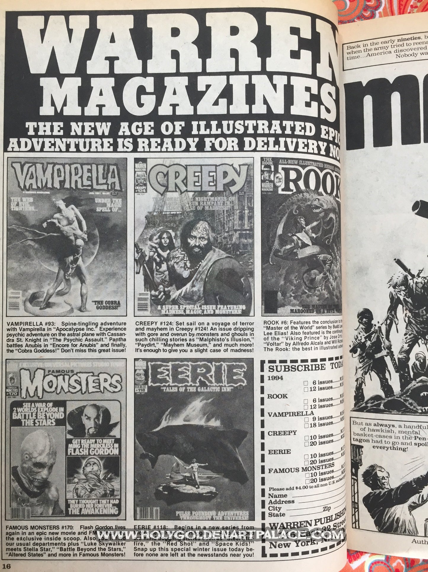 1994 # 17 Warren Magazine  FEB 1981 Seventeen <HBBMAG20>