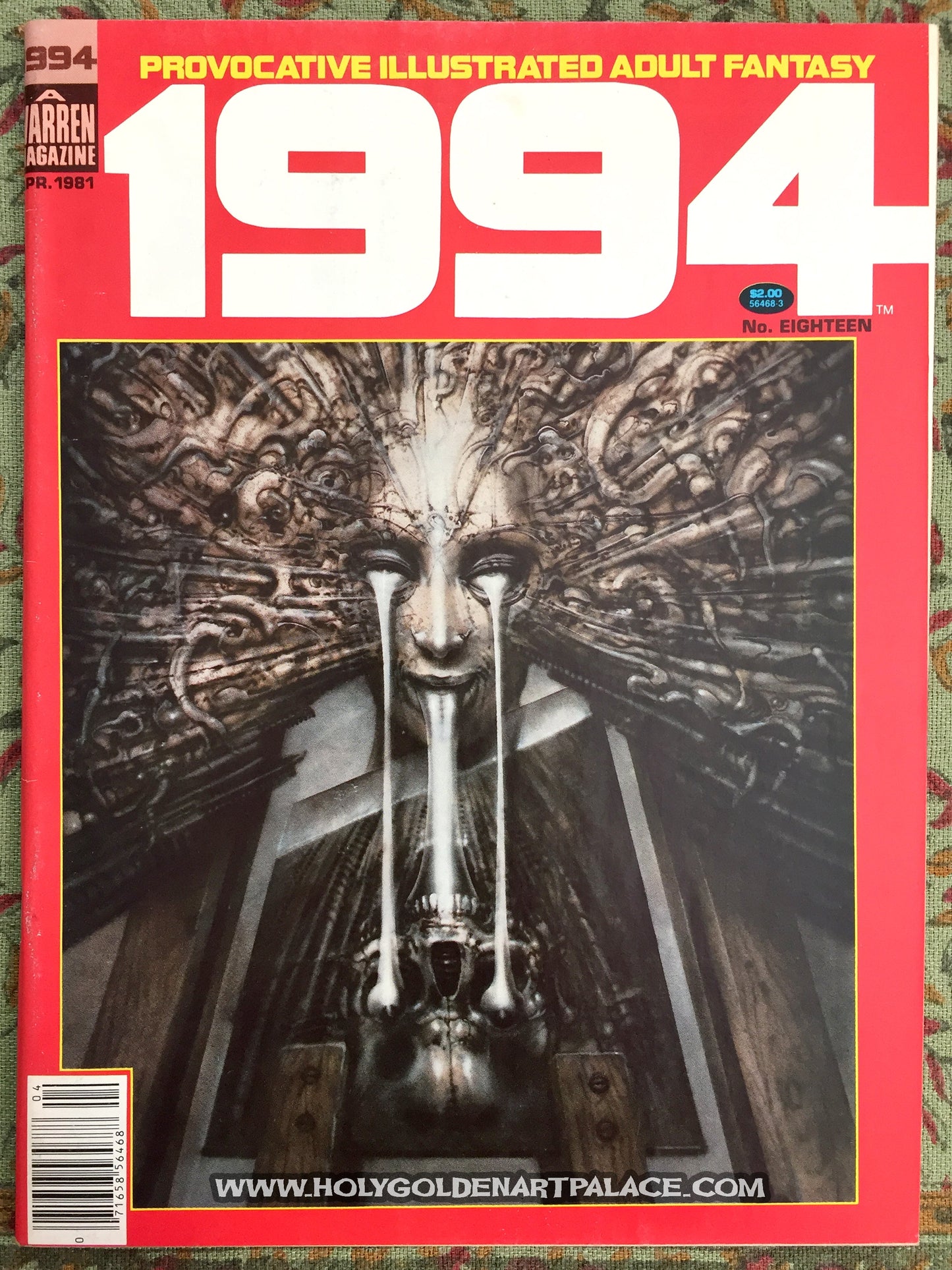 1994 # 18 Warren Magazine APR 1981 Eighteen <HBBMAG20>