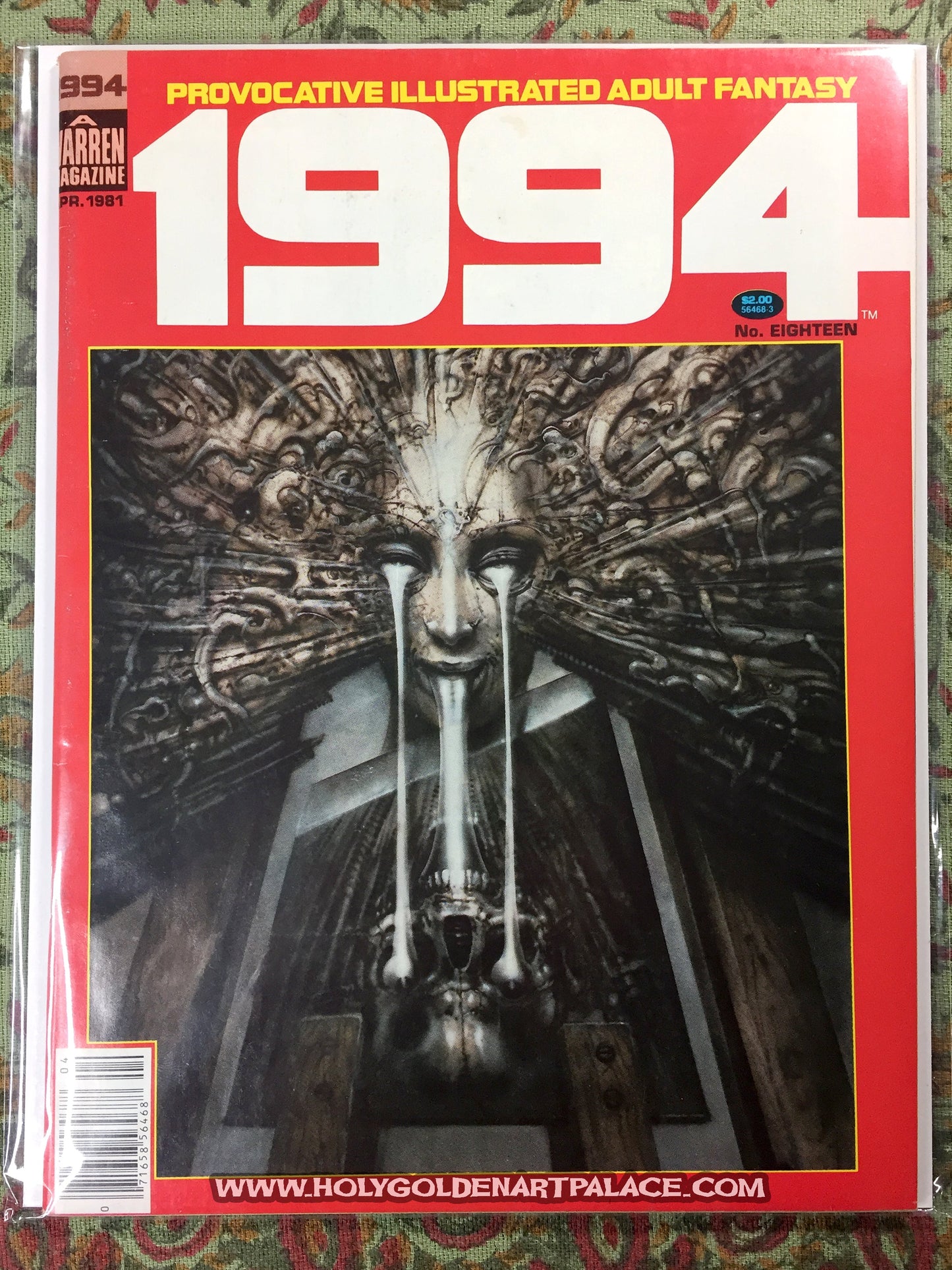 1994 # 18 Warren Magazine APR 1981 Eighteen <HBBMAG20>