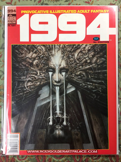 1994 # 18 Warren Magazine APR 1981 Eighteen <HBBMAG20>