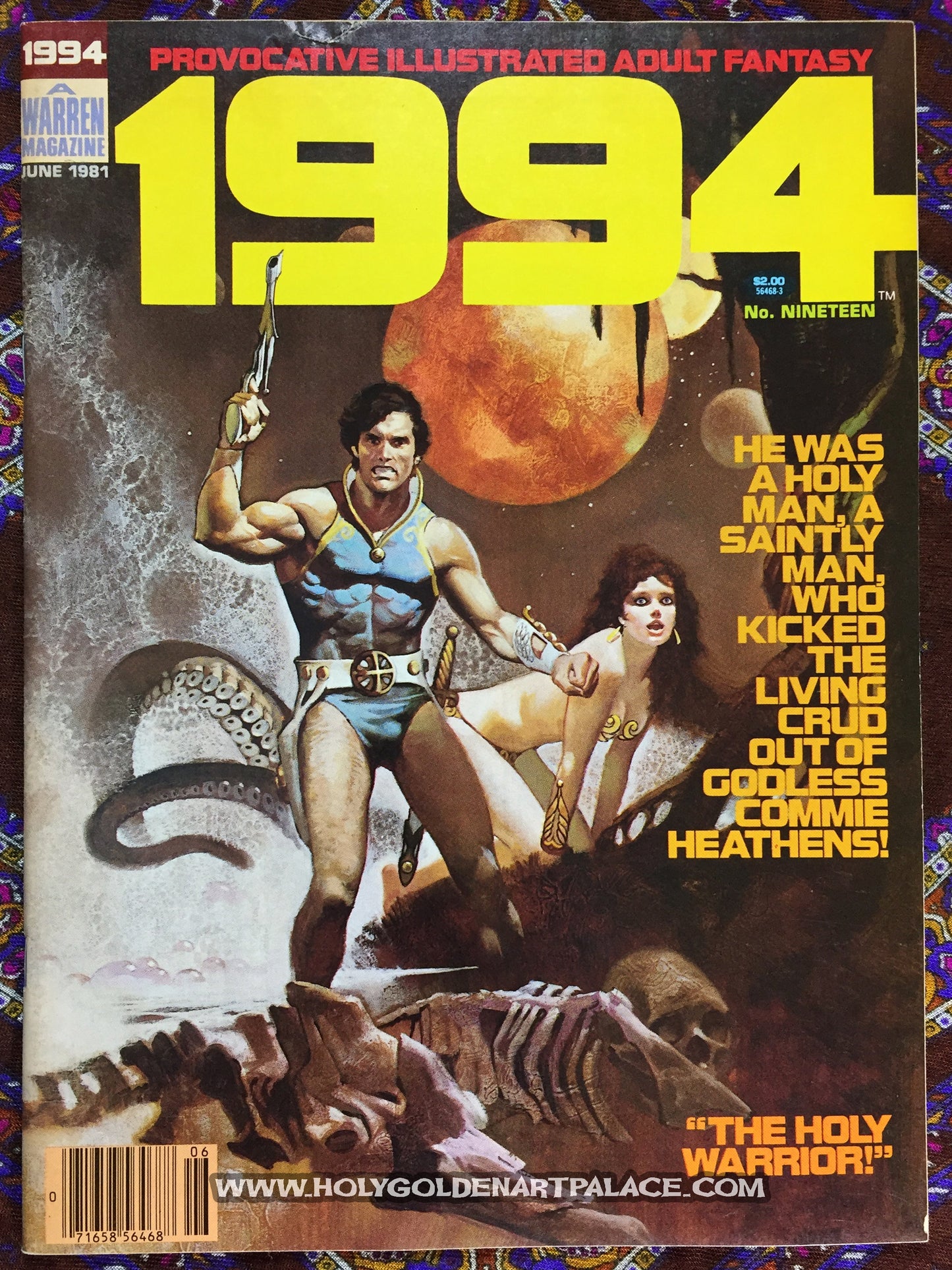 1994 # 19 Warren Magazine June 1981 Nineteen <HBBMAG20>