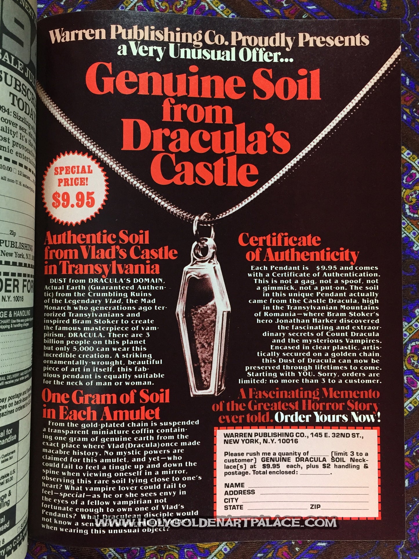 1994 # 19 Warren Magazine June 1981 Nineteen <HBBMAG20>