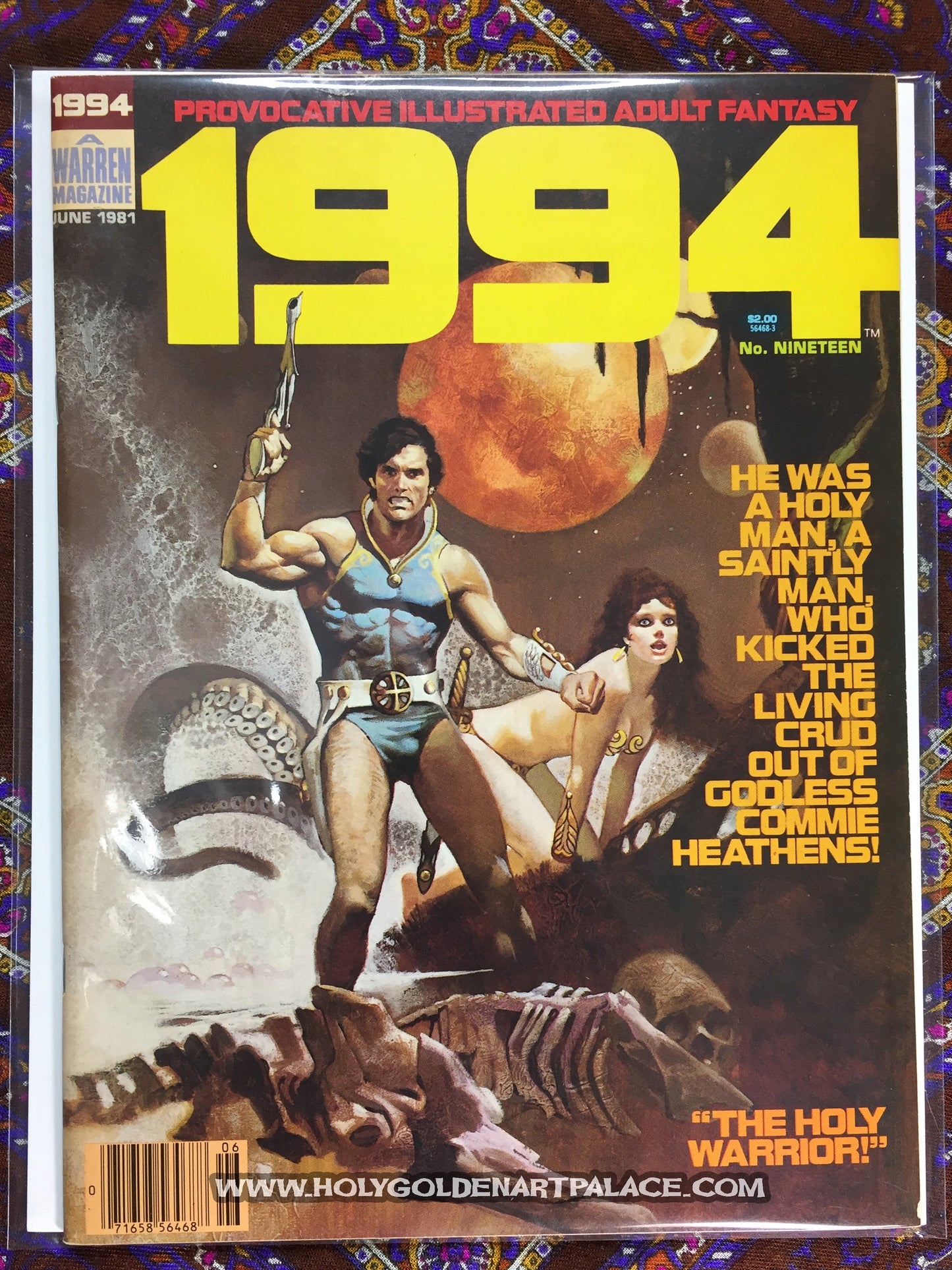 1994 # 19 Warren Magazine June 1981 Nineteen <HBBMAG20>