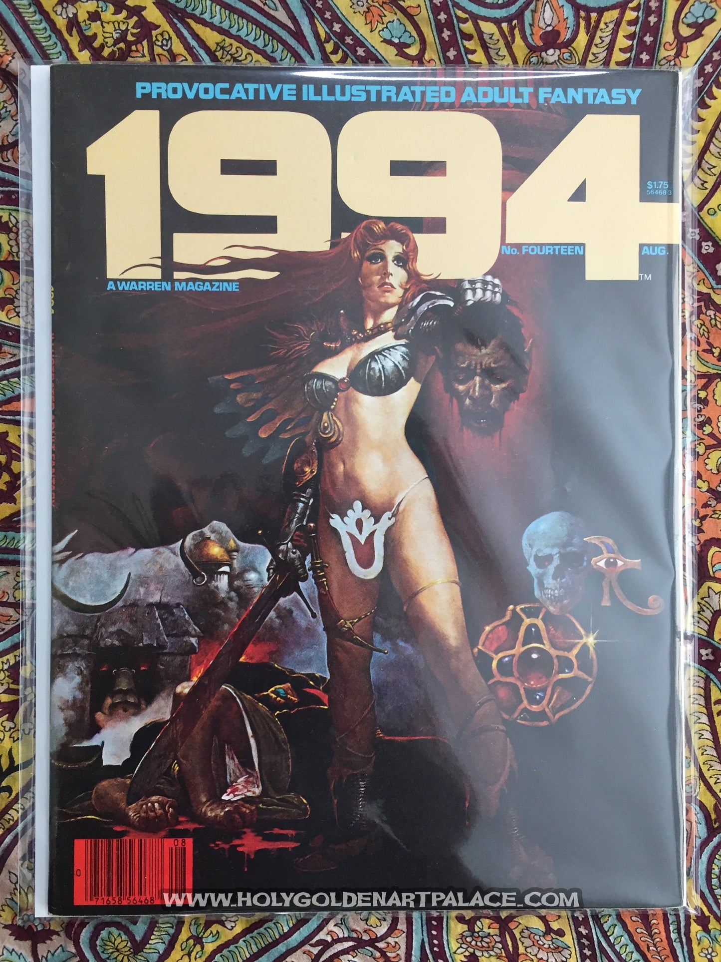 1994 # 14 Warren Magazine  AUG 1980 Fourteen
