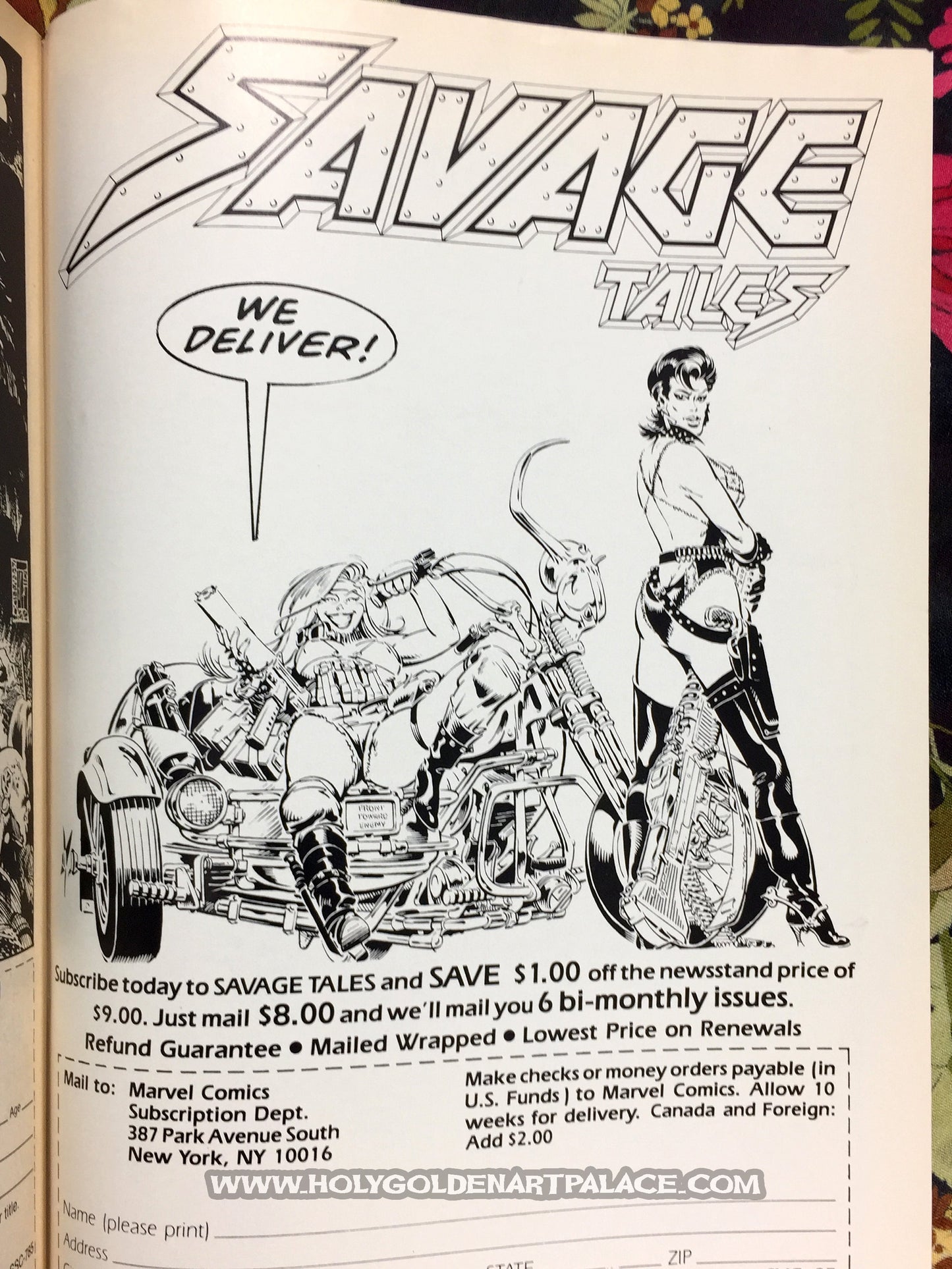 SAVAGE TALES VOL. 2 # 2  MARVEL MAGAZINE DEC 1985 NO. 2 <HBBMAG20>