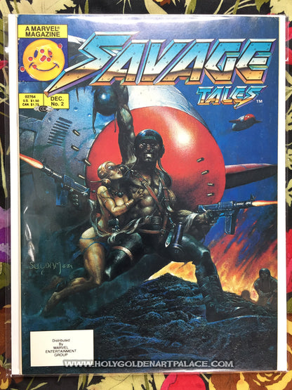 SAVAGE TALES VOL. 2 # 2  MARVEL MAGAZINE DEC 1985 NO. 2 <HBBMAG20>
