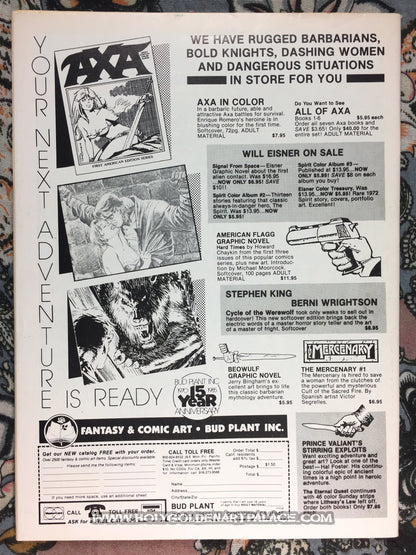 SAVAGE TALES VOL. 1 # 1  MARVEL MAGAZINE OCT 1985 NO. 1 <HBBMAG20>