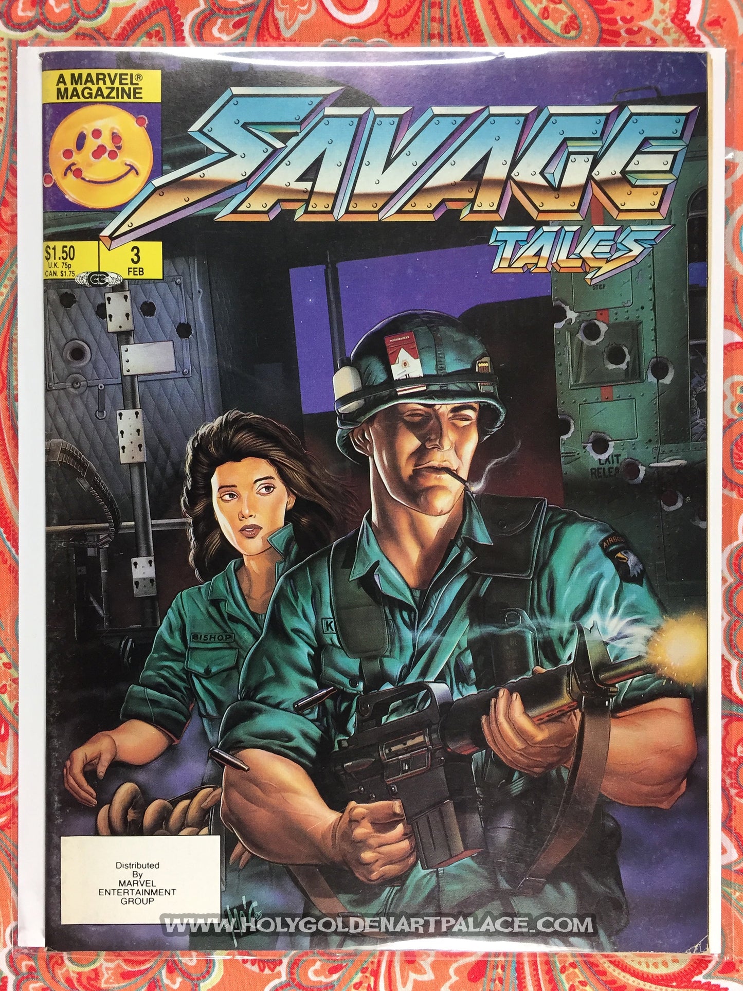 SAVAGE TALES VOL. 2 # 3  MARVEL MAGAZINE FEB 1986 NO. 3 <HBBMAG20>