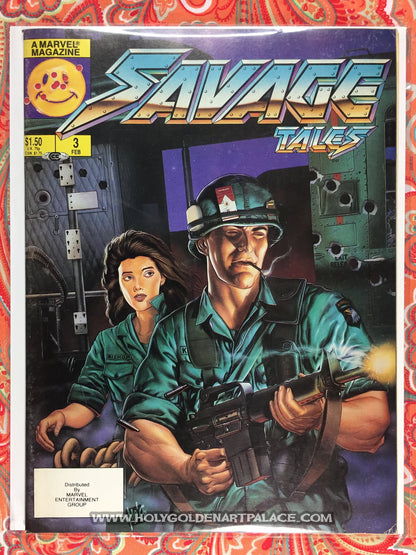 SAVAGE TALES VOL. 2 # 3  MARVEL MAGAZINE FEB 1986 NO. 3 <HBBMAG20>