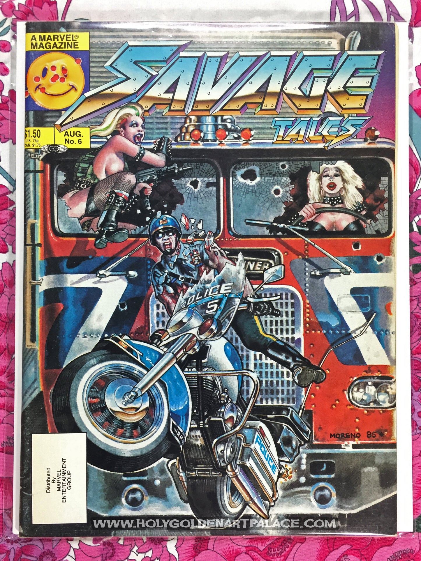 SAVAGE TALES VOL. 2 # 6  MARVEL MAGAZINE AUG 1986 NO. 6 <HBBMAG20>